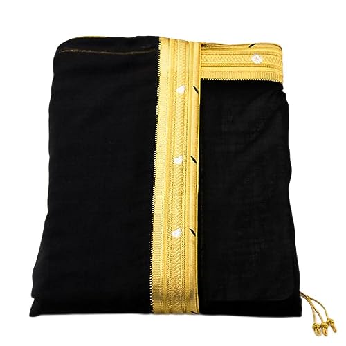 Image of Summer Formal Khashiyah Abaya (Bisht) with Exquisite Embroidery