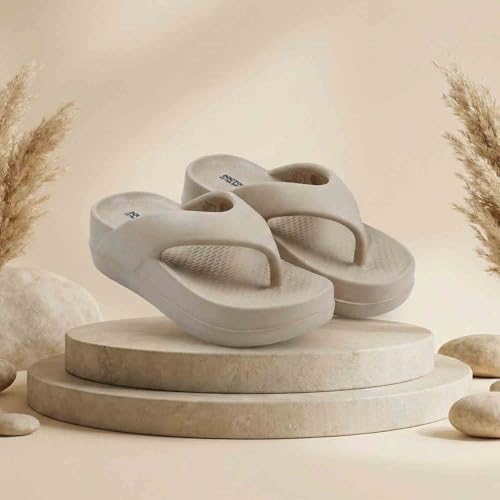 Image of DOCTOR EXTRA SOFT Women's EVA Flip Flop Slippers| Lightweight Comfortable Sandals| Thick Sole Cushion Slip-On, Waterproof Cloud Soft Platform Thong for Summer Beach, Pool & Indoor Outdoor Wear D-557