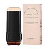 Barra De Contorno De Base, Barra De Base Natural Para La Cara, Barra De Base, No Comedogénica, Ingredientes Respetuosos Con La Piel, Para Acción De Gracias, Navidad, Citas, Compras, Baile