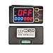 Digital Display Time Control Relay Control Module Active Output DC12V DC24V AC110-220V for Industrial Tools(DC12V)