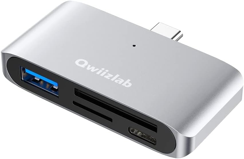 4-in-1 USB Hub (Silver)