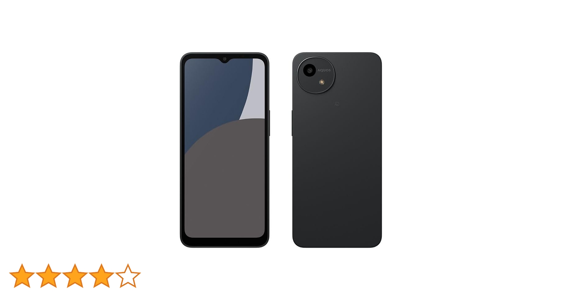 Amazon | Simフリー AQUOS wish4 A403SH ブラック softbankモデルSIM