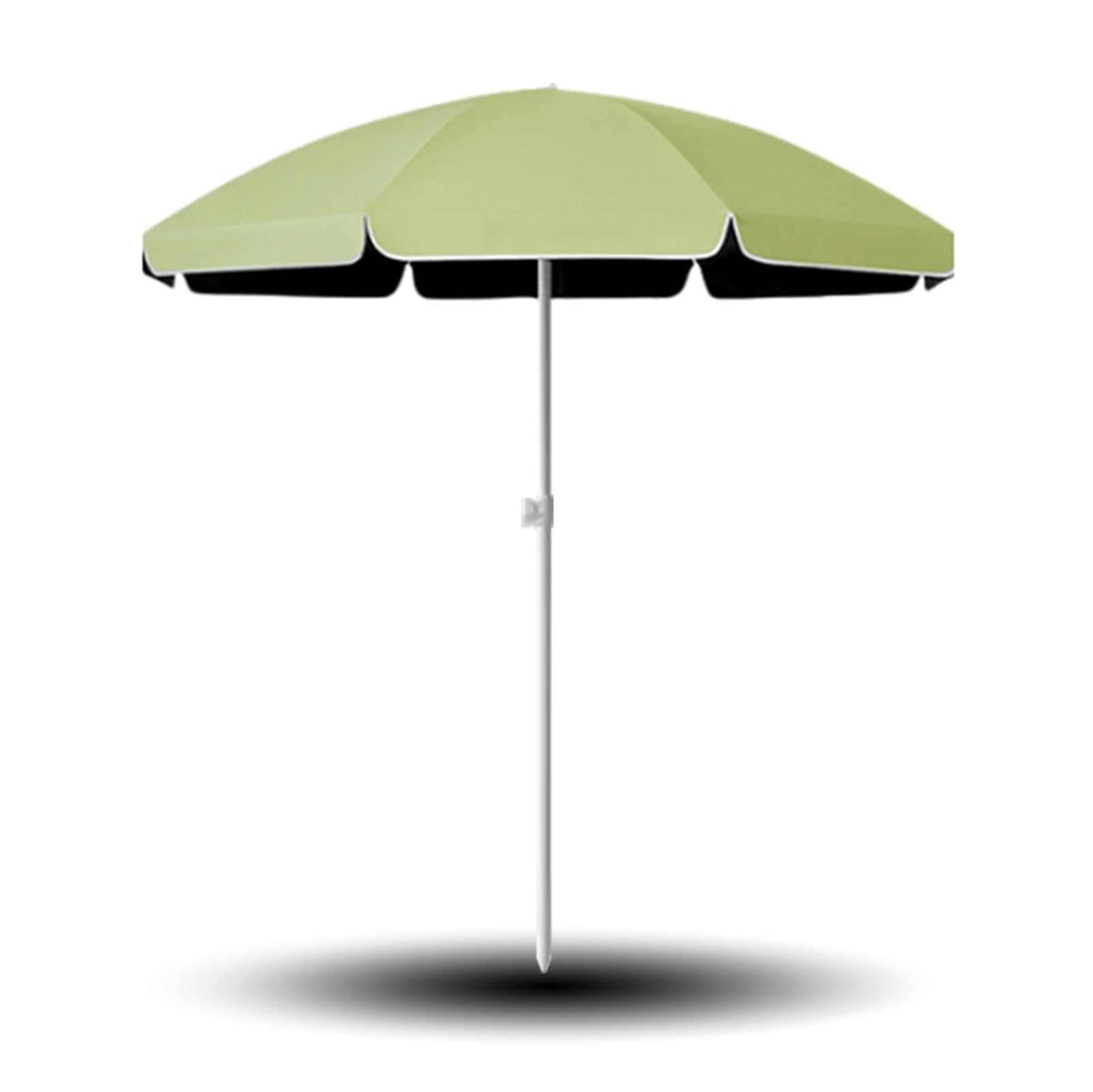 Parasol tarasowy chroniący przed promieniowaniem UV, okrągły, z regulacją wysokości, ochrona przed promieniowaniem UV, do ogrodu, na podwórko, plażę
