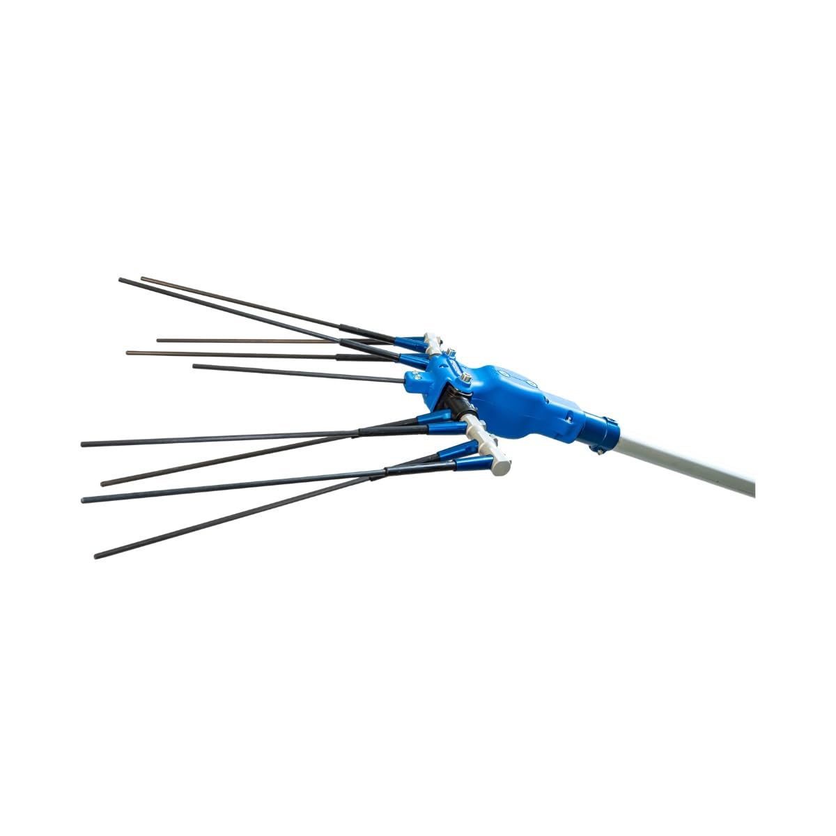 PATERLINI Abbacchiatore Elettrico Professionale per Raccolta Olive 12V - Scuotitore Raccogliolive Elettrico Leggero e Potente - Raccolta Olive Veloce (OLIVELOX BA3 - Asta TELESCOPICA Mt. 2.25-3.15)