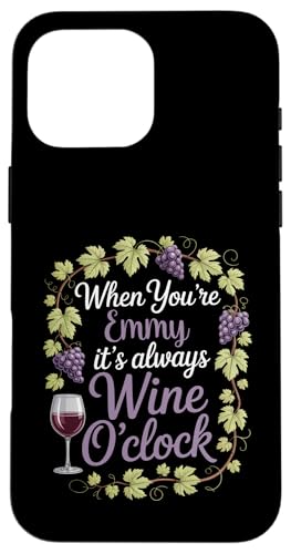 EMMY Personalized Women's Gift Custom EMMY �X�}�z�P�[�X iPhone 16 Pro Max �p