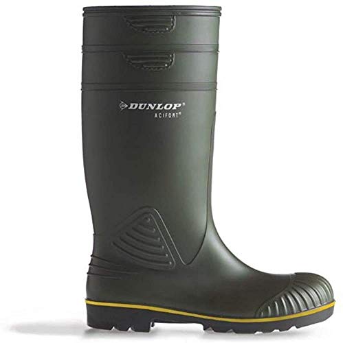 Dunlop Acifort EN 20347: 2012.O4.FO 49/50 - Botas de Agua, Color Verde