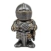 Chiyyak GNOME Tuinbeeldje, dwergenbewaker, uitrusting, ridder, sculptuur, tuinfiguren, decoratie voor huis, binnenplaats…