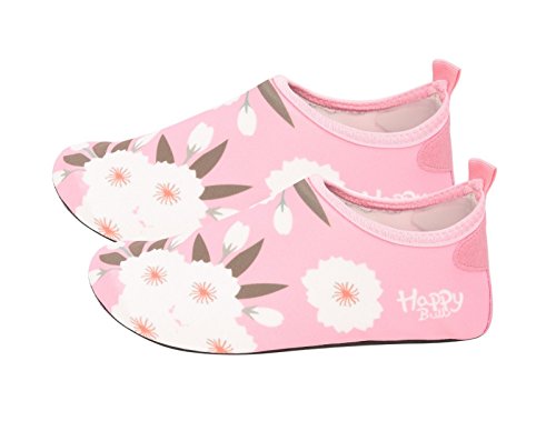 Happy Bull Water Shoes for Kids Pool Slippers Girls Barefoot Swim Shoes Aqua Socks