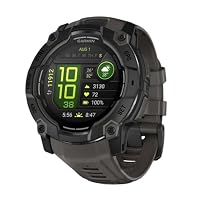Garmin Instinct 3, 50mm, AMOLED, Black Bezel with Charcoal Band