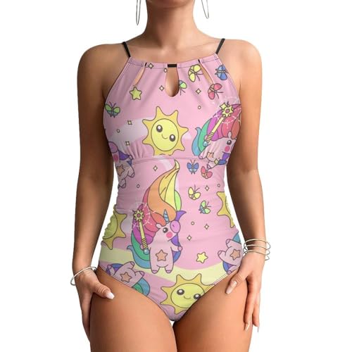Maillots de bain une pièce femme licorne pour la plage et le farniente