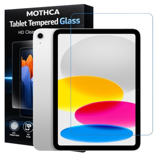 Image of Mothca Premium Tab Tempered Glass For Apple iPad 11th Generation A16 11 inch 2025 / For iPad 10th Gen 10.9 inch 2022 With Installation kit (Pack of 1)