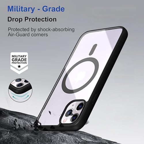 Image of Zapcase Back Case Cover for iPhone 11 Pro Max | Compatible for iPhone 11 Pro Max Back Cover | Scratch-Resistant Back Cover | Black