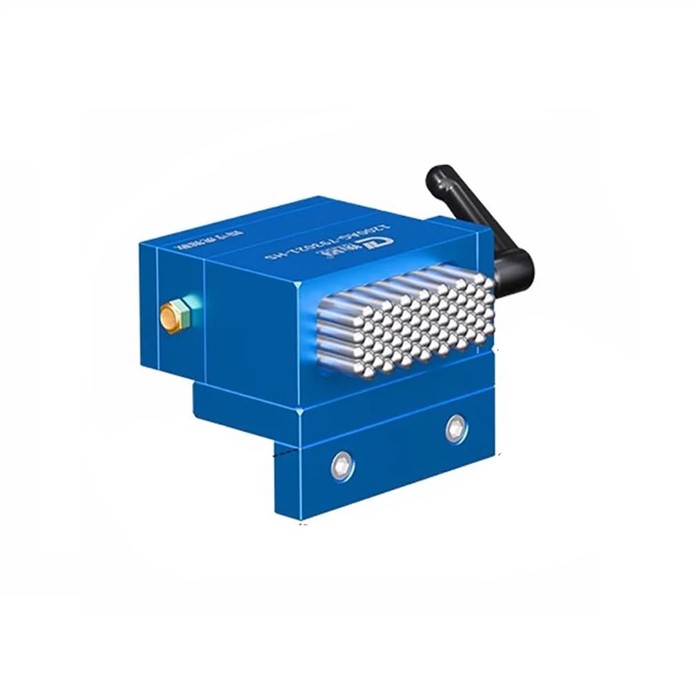 Tornillo de Banco Manual con Fijación Flexible, Herramienta de Sujeción Especial Fija de 4/6 Pulgadas para Ensamblaje CNC Localizador de Soporte para Máquina de Marcado Láser(4 pulgadas)