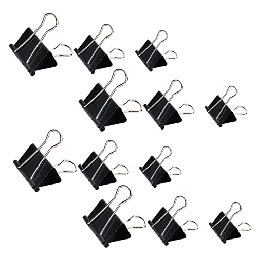 ROMISBABA 36 _ue[Nbv DNbv ubN}[Ny[p[Nbv 莆  pieces clip oC_[ Nbv ItBXݔ S Black
