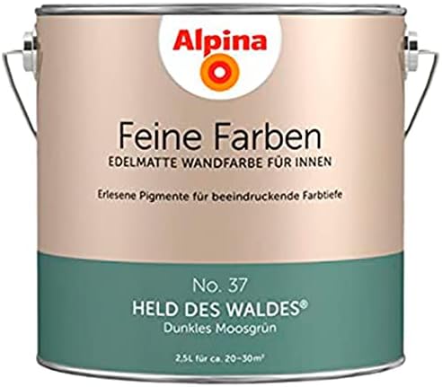 Alpina Feine Farben No. 37 Held des Waldes® edelmatt 2,5 Liter - ...