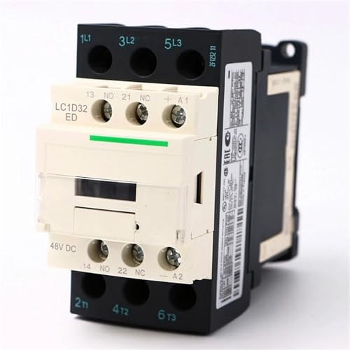 Contacteur de puissance triphasé LC1D32ED pour commande de circuits électriques 32A 48V CC - 4