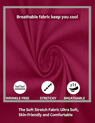 Image of Zombom Combo of Men's Cotton Blend Solid Regular Fit Casual Full Sleeves Shirts (Pack of 3)