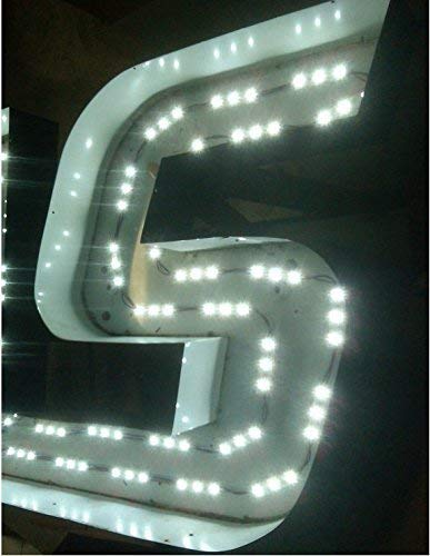 Image of StrawHat 3 LED Strips 12V Waterproof 5630 /5730 LED SMD Injection Module with Defuser Use for Decoration Room, Home, Bike, Car,Auto Rickshaw (Combo) (20, Pink)