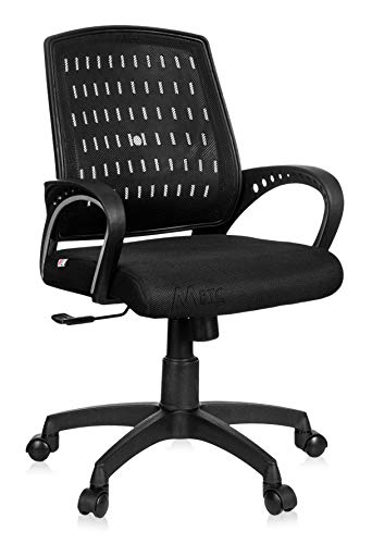 MBTC Alaska Mesh Revolving Office Desk Chair (Black)