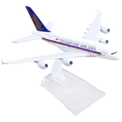Image of FunBlast Diecast Aeroplane Scale Model - Airplane Miniature Model Only for Display, Size -14 Cm (A380)