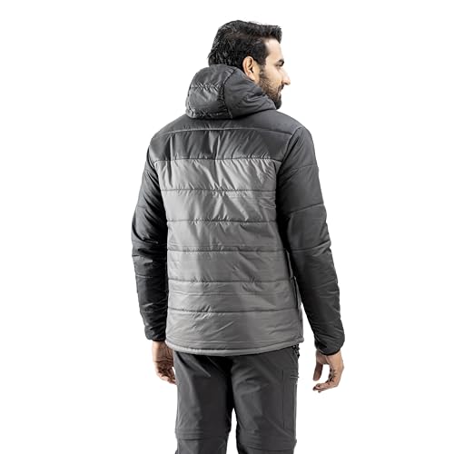 Image of Tripole Boreal Winter and Snow Jacket | Water Repellent Hooded Insulated Jacket for Trekking, Hiking & Travel | Minus 5 Degree Comfort