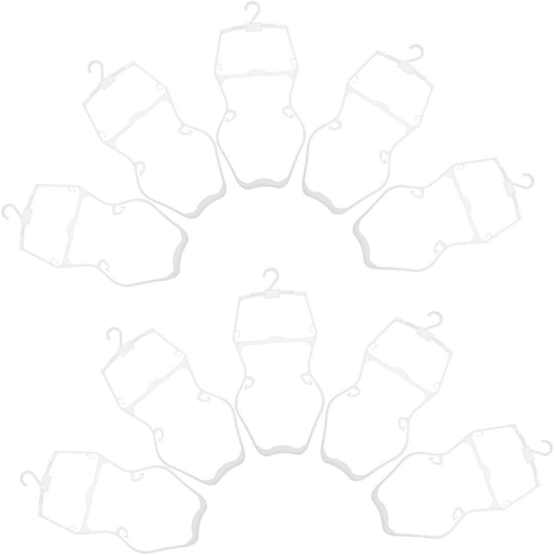 Healifty 10pcs Boys and Girls Swimwear Hangers Non- Plastic Clothes Hangers for Boy Girl Suits and Childrens Clothing Support for Swimwear Organization