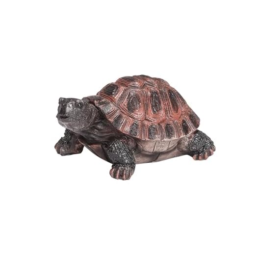 Sdeetesamjun Turtle Statue, Resin Garden Sculpture Indoor/Outdoor Yard Lawn Ornament,Home Decor (Medium)