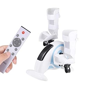 Elektrische mini-pedaaltrainer, arm- en beentrainer Bevordert de bloedcirculatie Senioren Fysiotherapie Revalidatie Fitness Fietsapparatuur