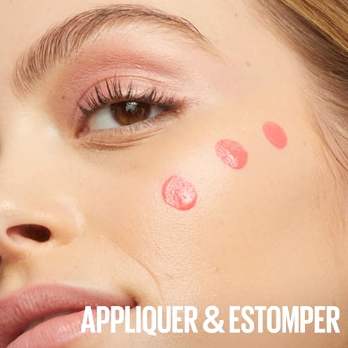 Maybelline New York - Blush Liquide 3-en1 - Fini Mat Glowy - Fard à Joues, Highlighter et Bronzer - Effet Bonne Mine - Teint Hâlé - Sunkisser Hazy Matte - Teinte : 30 Pink Mirage - 4,7 ml