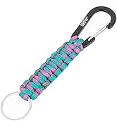 EOTW Paracord Schlüsselanhänger Karabiner Personalisiert Karabinerhaken D Ring Schlüsselband Schl...