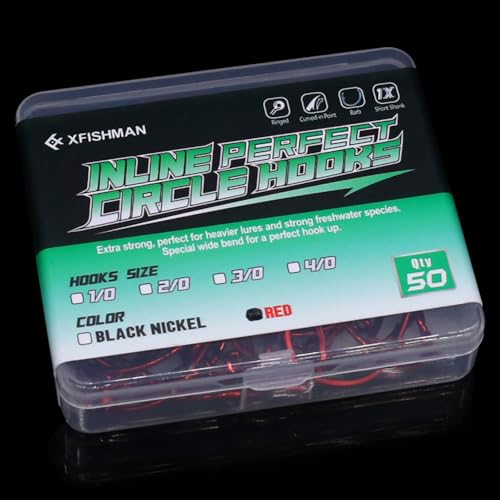 XFISHMAN - Ganchos em linha - água salgada - água salgada para peixe-peixe-atum-baixo-polvo-anzóis g