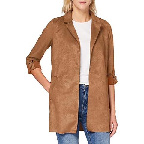 ONLY Damen ONLJOLINE Faux Suede Coat CC OTW Kunstlederjacke Cover