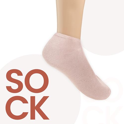 Kids No Show Socks for Boys & Girls – Soft Cotton Blend – Breathable, Durable & Comfortable – 6, 8, 12 or 24 Pairs4