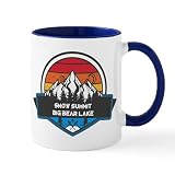 CafePress Snow Summit Big Bear Lake California Mugs 11 oz (325 ml) Ceramic Coffee Mug