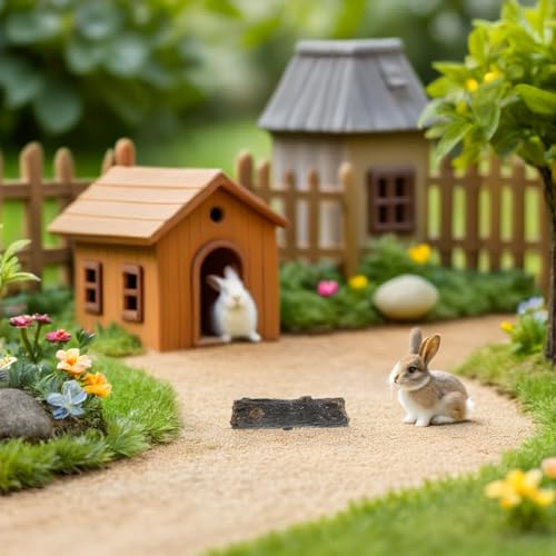Décorations de micro-paysage souches d'arbre pour terrariums et mousses - 6