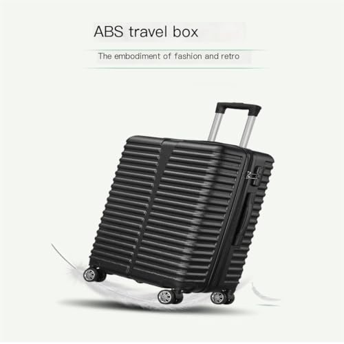 Suitcase Aluminum Frame Trolley Case Universal Wheels 24 Inch Trolley Suitcase 26 Inch Suitcase For Men And Women Suitcase Tags(Silver,20in)2