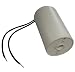 Produktbild AERZETIX - C18759 - Betriebskondensator - für Motor - 30µF 450V - Ø45/78mm - mit 2 Drähte - Kunststoffkörper - Zylindrischer - Weiß