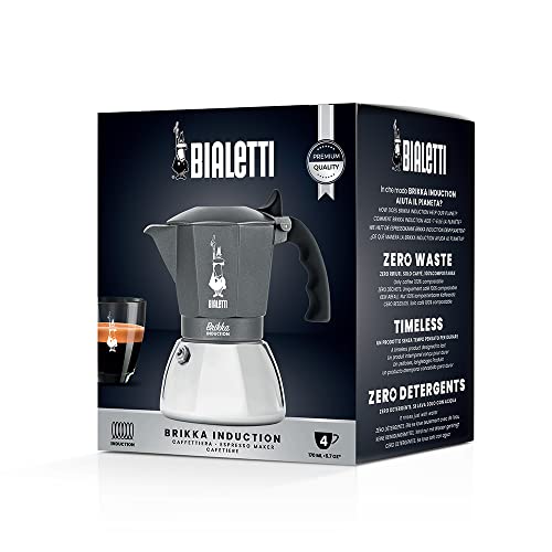 Bialetti Brikka Induction Cafetière à moka Acier inoxydable Neuf - vue 7