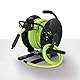 Legacy Manufacturing Flexzilla ZillaGreen L8651FZ Tragbare manuelle offene Luftschlauchrolle, 0,95 cm x 15,2 m, robust, leicht, Hybrid, ZillaGreen