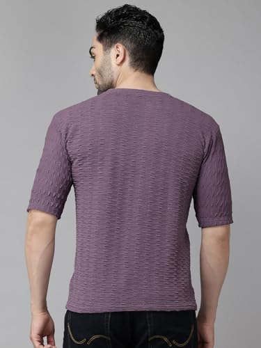 Image of TICOSS Men's Polyester Regular Fit T-Shirt