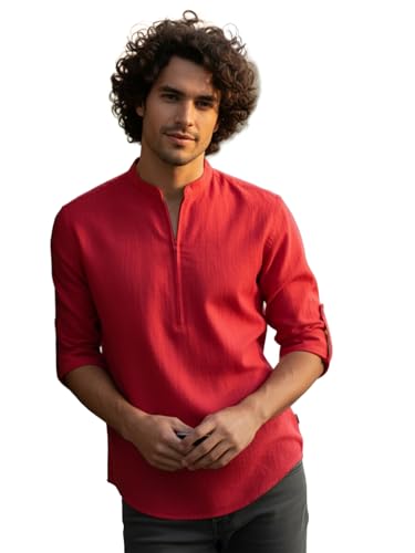 Image of Vida Loca Short Kurta for Men and Boys. (VFLX100)