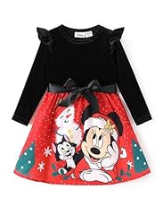 Minnie Christmas Velvet Red
