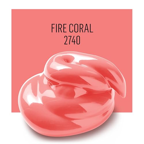 Image of FolkArt Multi-Surface Paint in Assorted Colors (2 oz), , Fire Coral