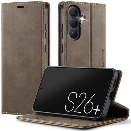 Étui à rabat Samsung Galaxy S26+ Plus portefeuille avec fonction support idéal voyage