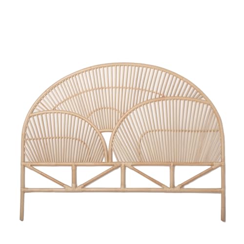 KLAST Cabecero de ratán Natural para Cama