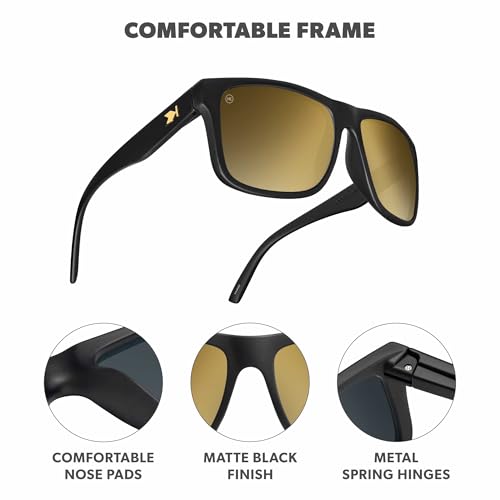 Image of Knockaround Large Polarized Sunglasses for Men & Women - UV400 Protection