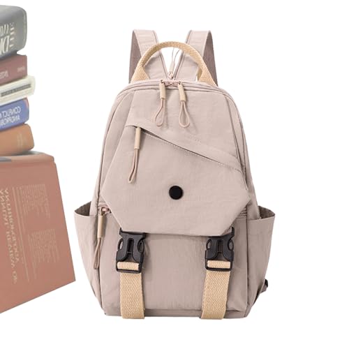 Sac à dos pour femme kaki compact et élégant pour le quotidien
