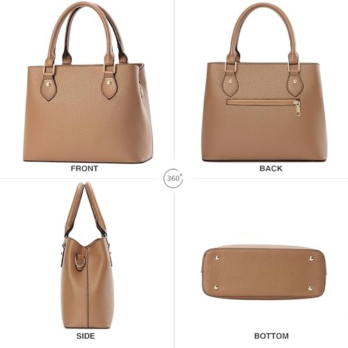 Image of CHICAROUSAL Purses and Handbags for Women Leather Crossbody Bags Women's Tote Shoulder Bag