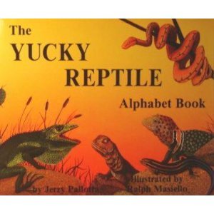 The Yucky Reptile Alphabet Book 0590062409 Book Cover