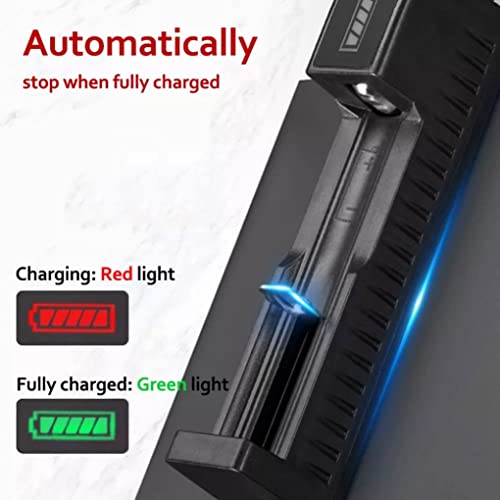 18650 Caricatore Batteria Usb Adattatore Led